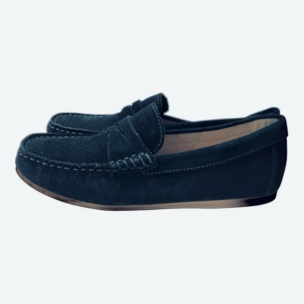 Zara Kids Navy Blue Loafers — Size US 4,‎ NWT